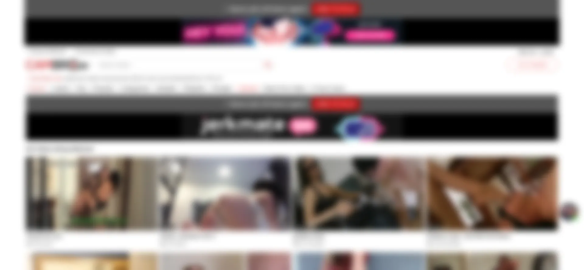 Website screenshot of Cambro.tv