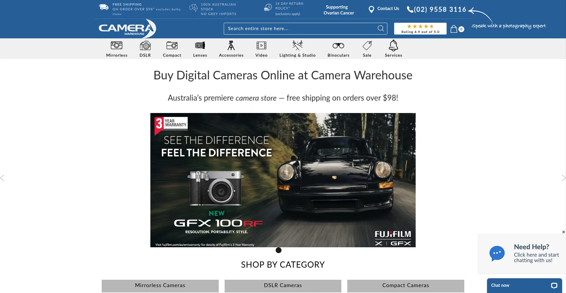 Camera-warehouse.com.au