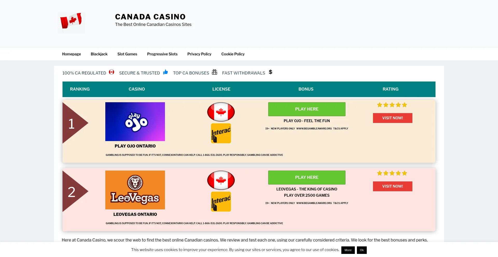 Canadas.casino