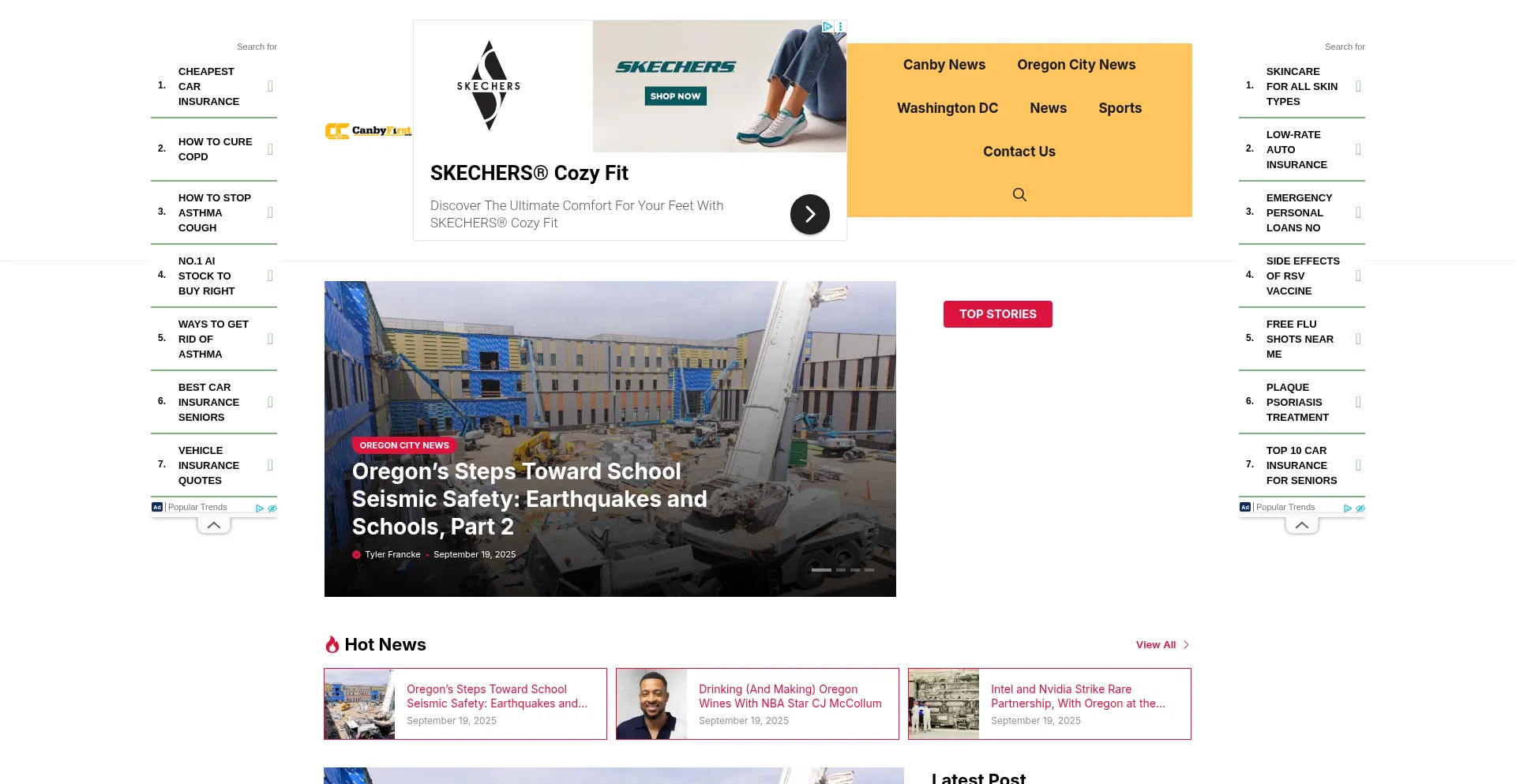 Canbyfirst.com Screenshot