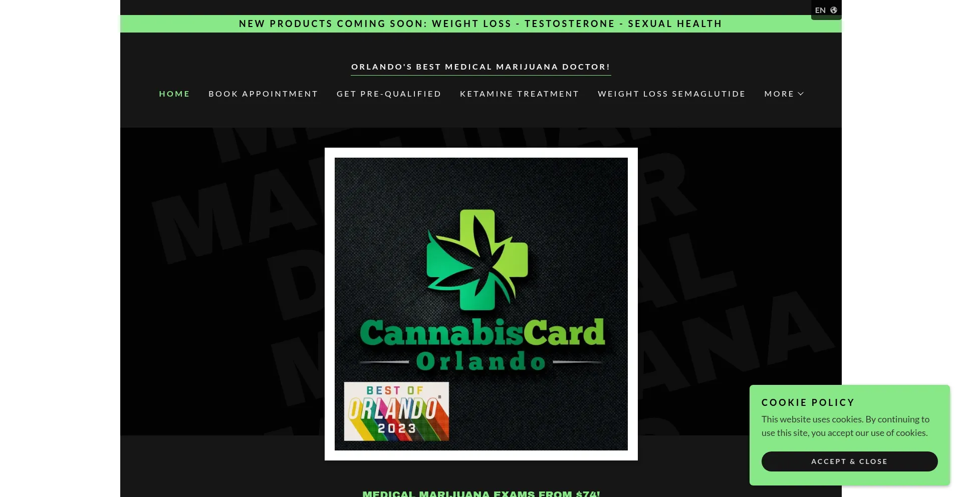 Is Cannabiscardorlando.com Safe?