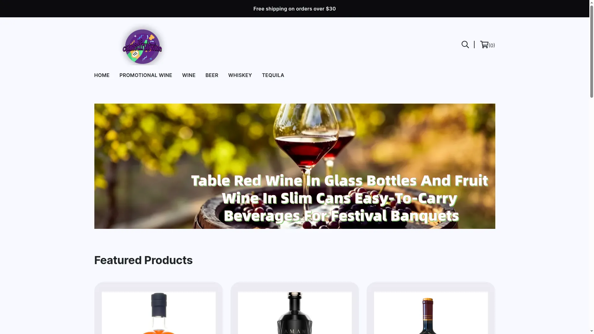 Cannedfruitwine.com