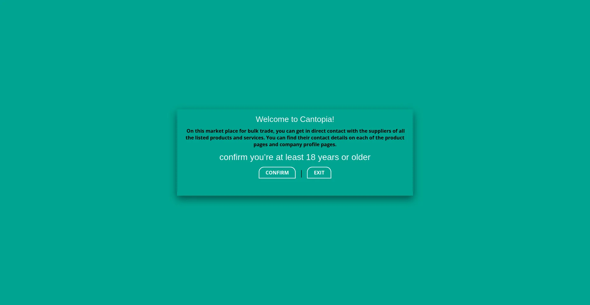 Website screenshot of Cantopia.eu