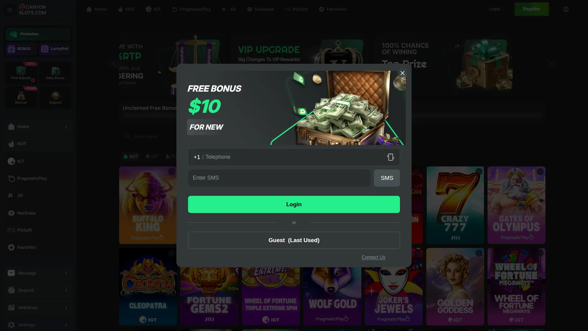 Canyonslots.com