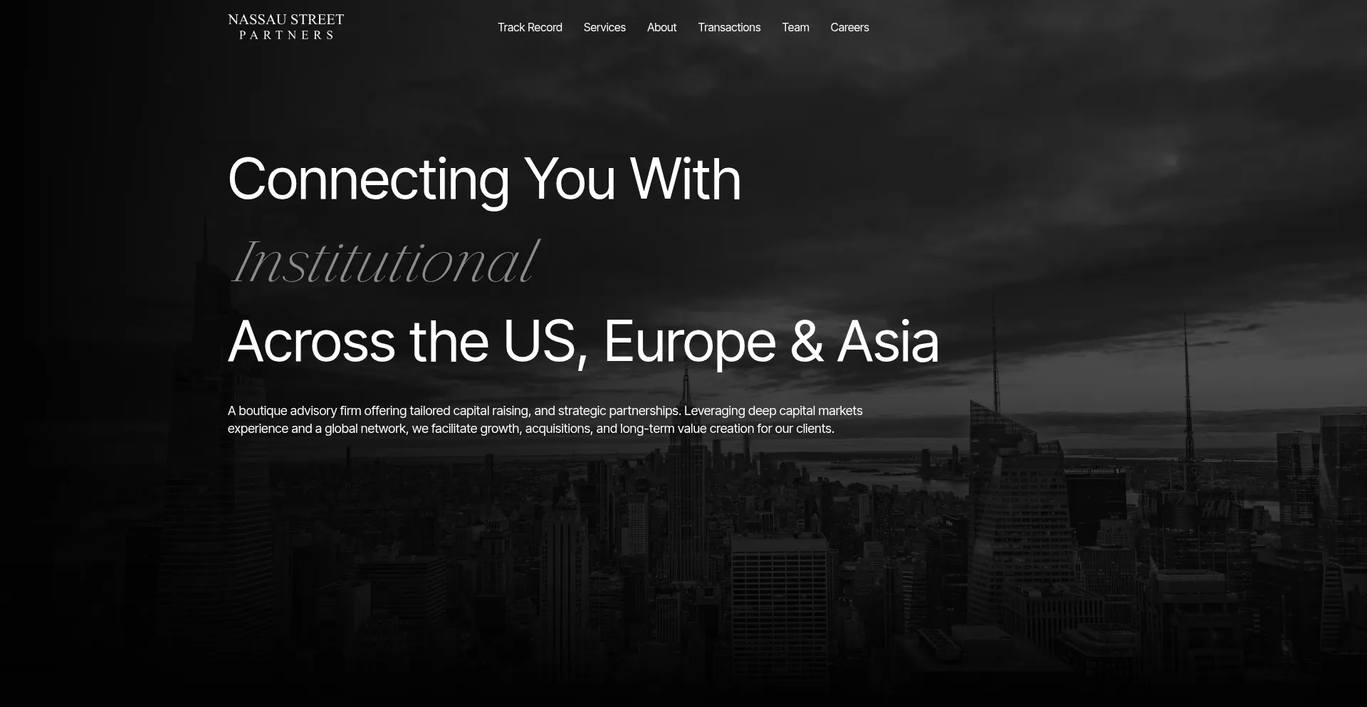 Website screenshot of Capformtrack.info