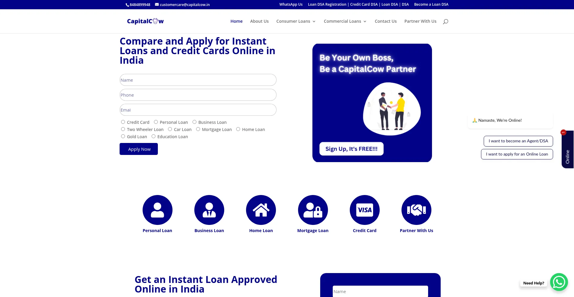 Capitalcow.in Screenshot