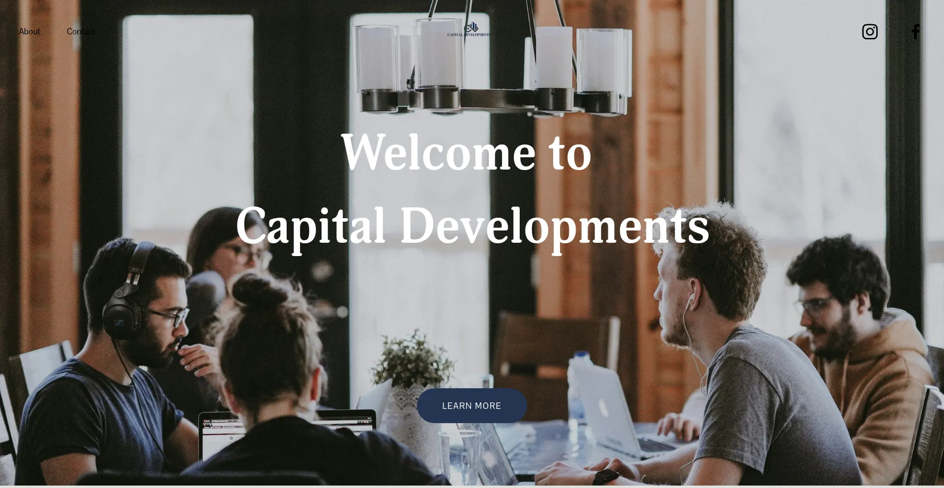 Website screenshot of Capitaldevelopments.us