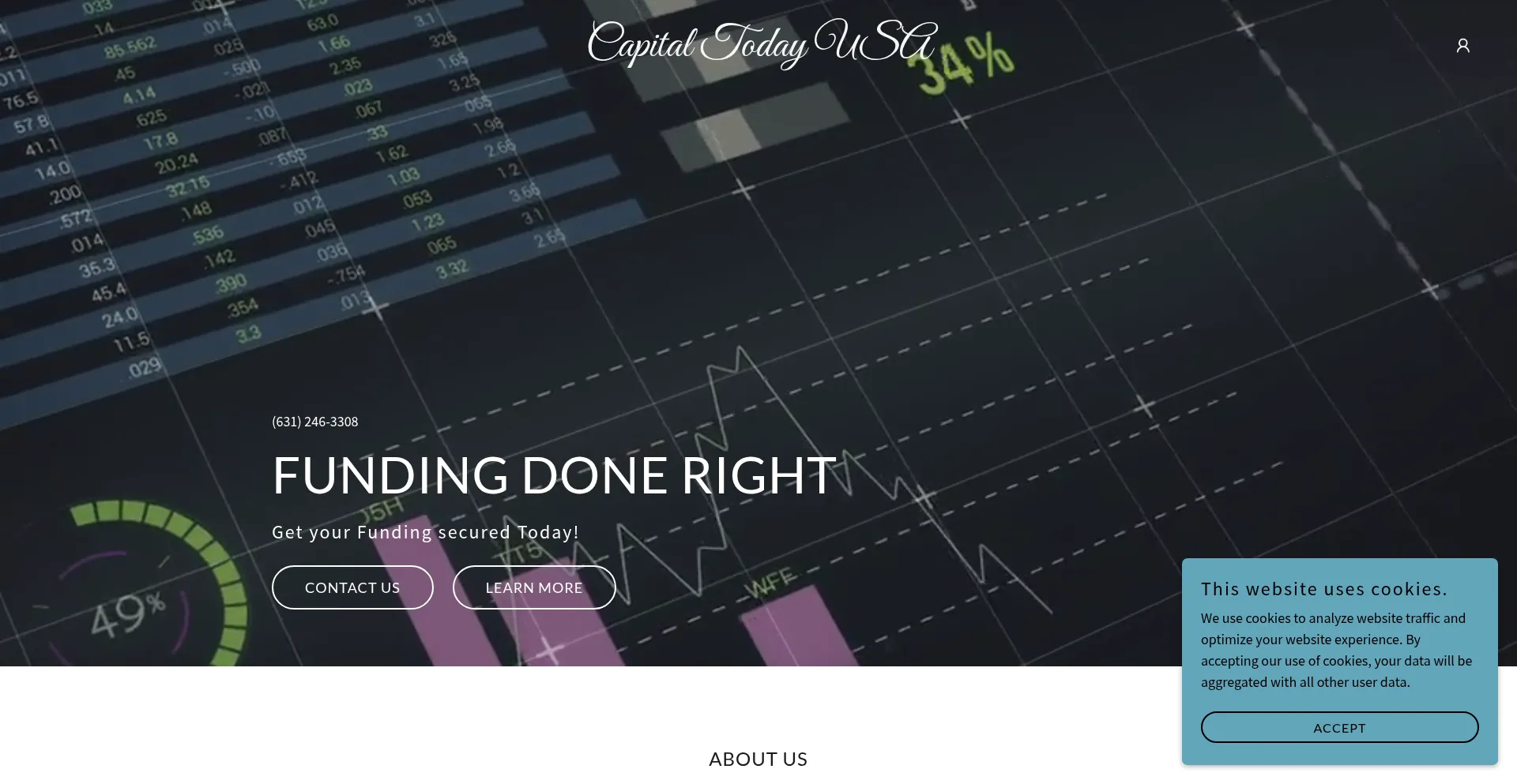 Website screenshot of Capitaltodayusa.com