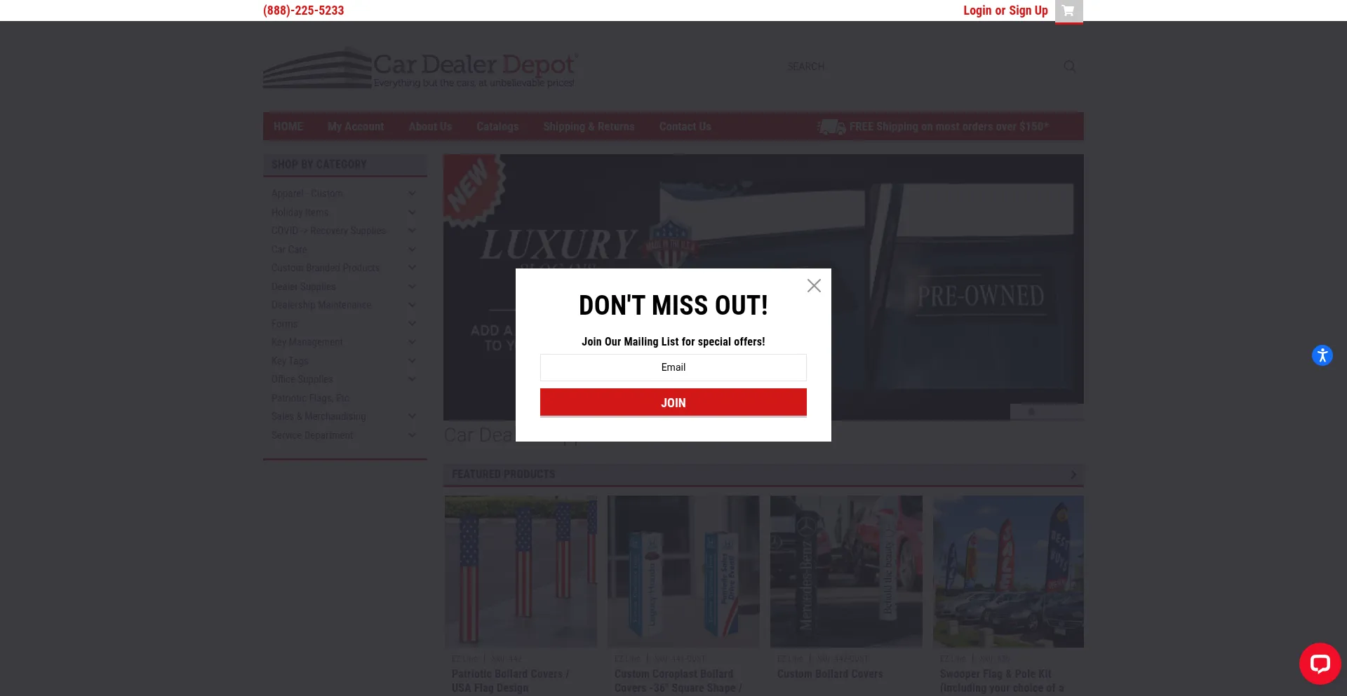 Cardealerdepot.com Screenshot
