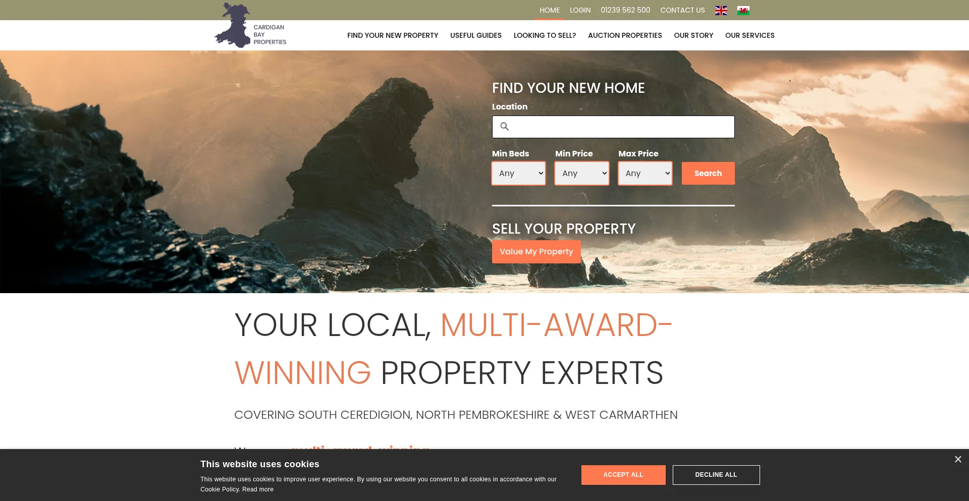 Cardiganbayproperties.co.uk