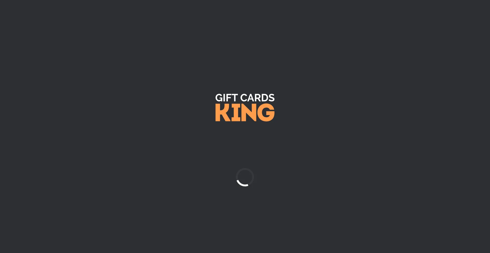 Website screenshot of Cardking.rip
