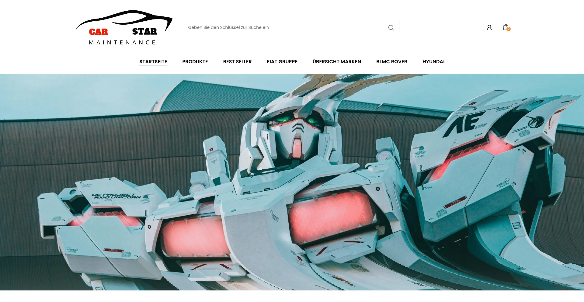 Website screenshot of Carmaintenancestar.com