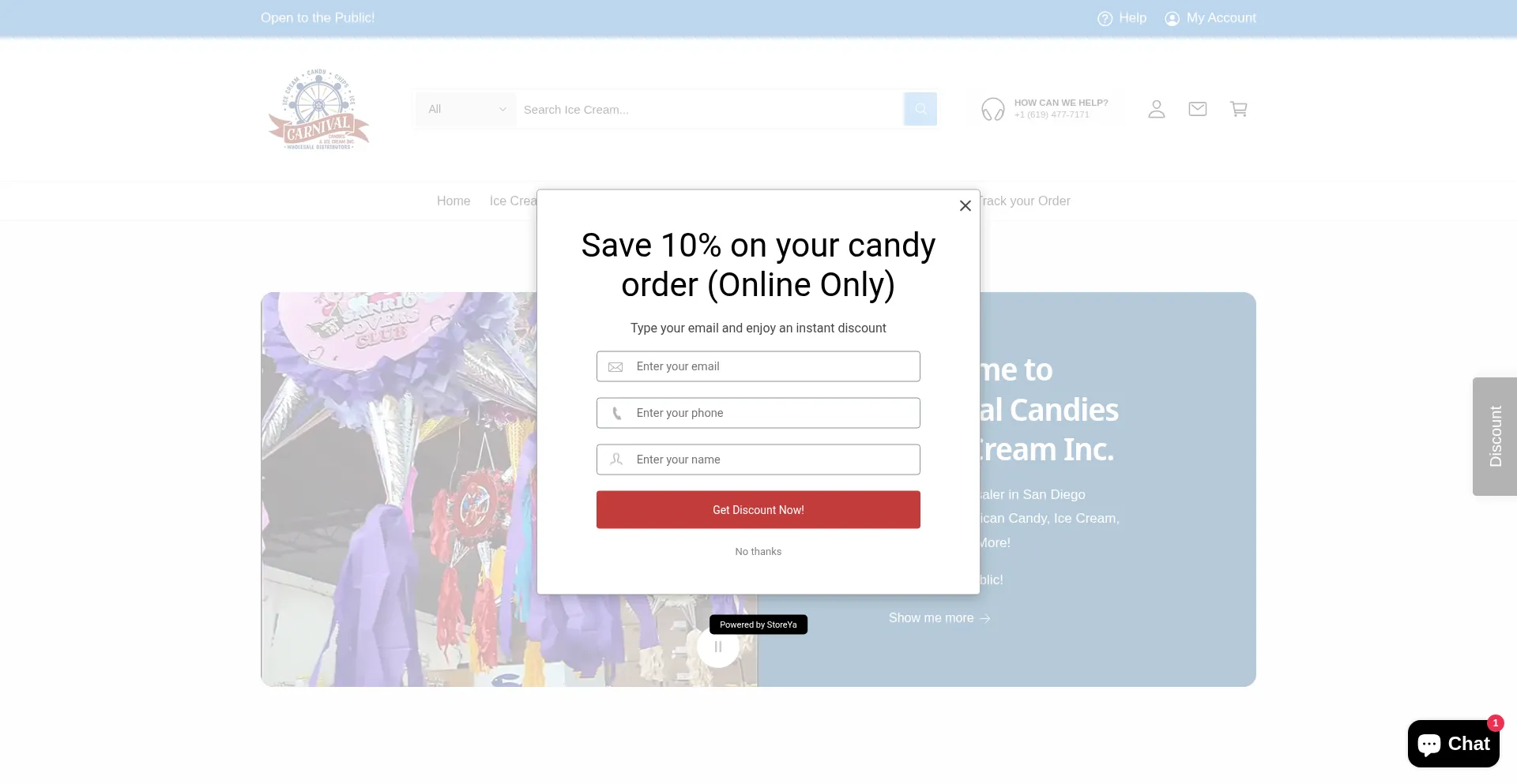 Carnivalcandiesicecream.com