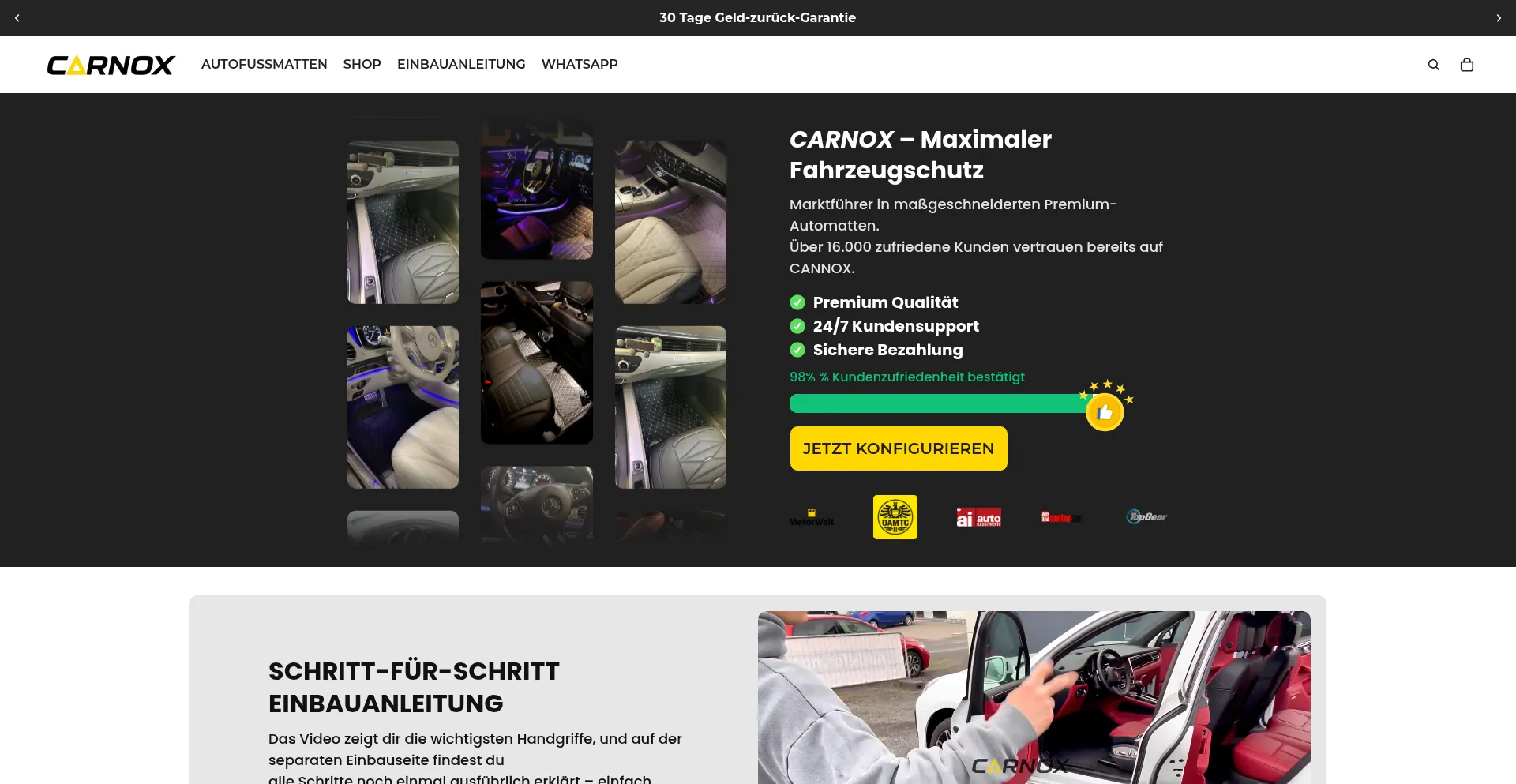 Carnox.net Screenshot