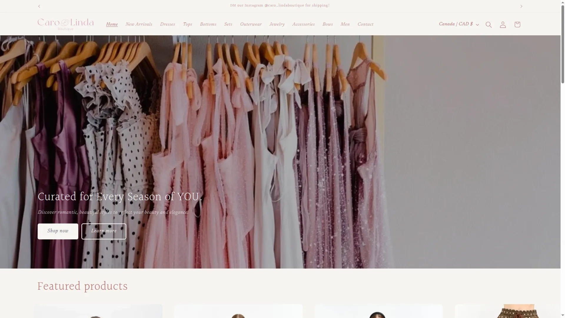 Carolindaboutique.com