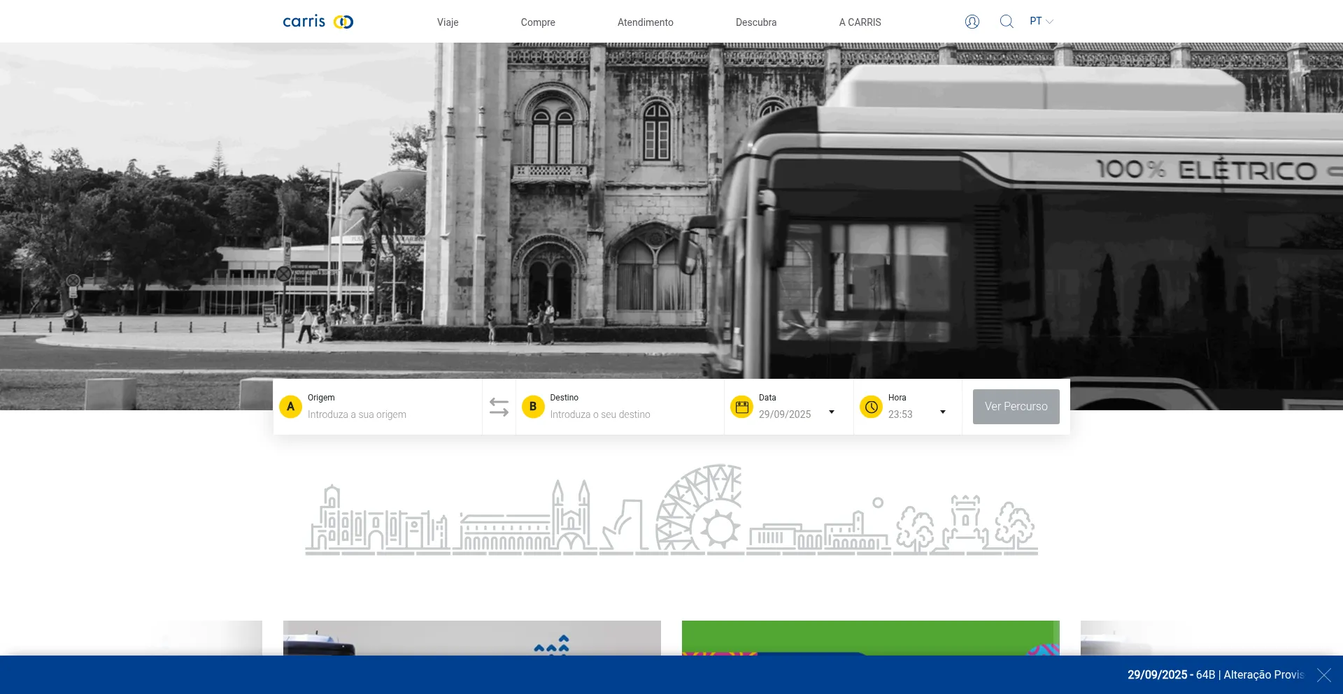 Carris.pt Screenshot