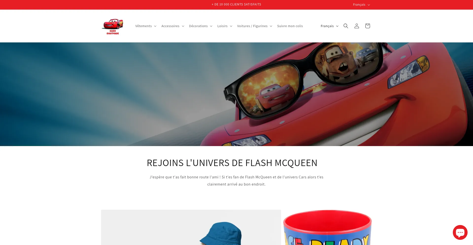Website screenshot of Cars-boutique.com