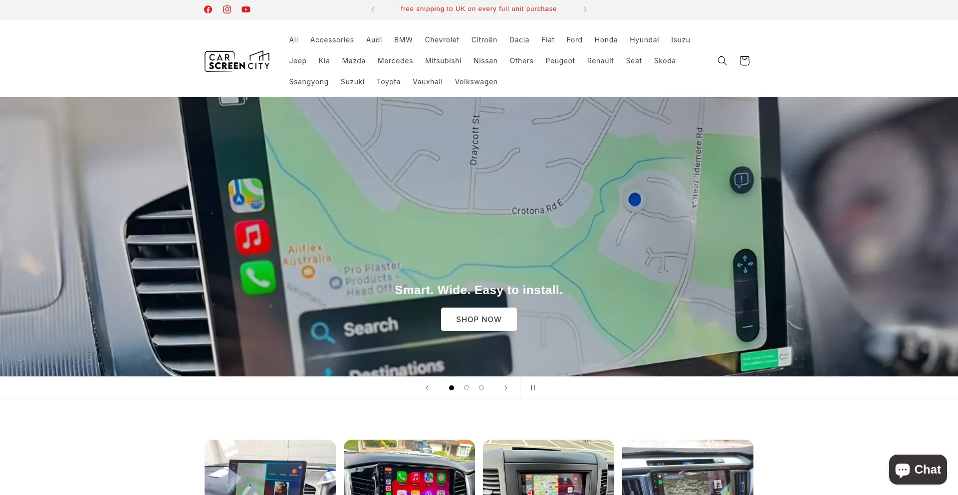 Carscreencity.com Screenshot