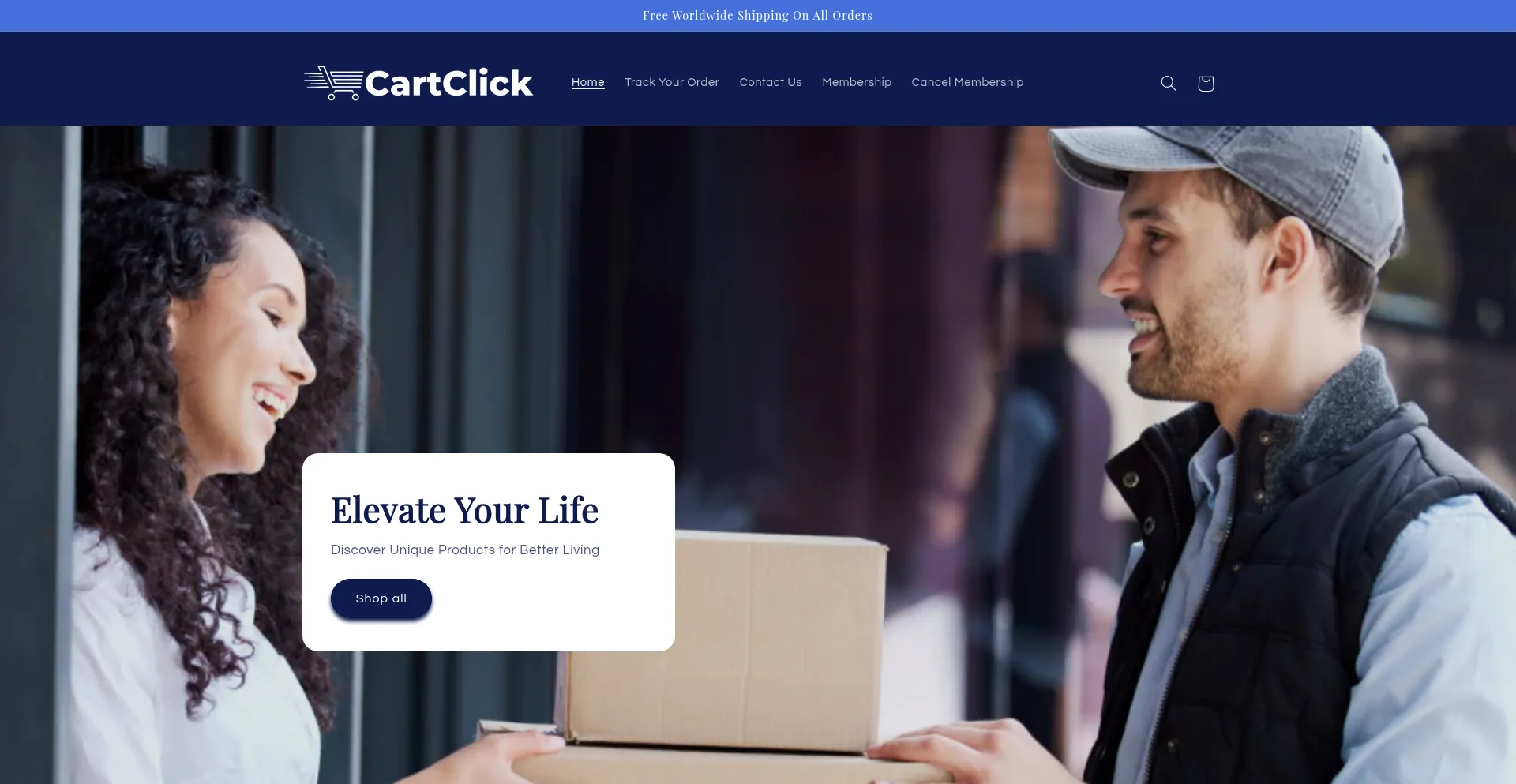 Cartclick.co Screenshot
