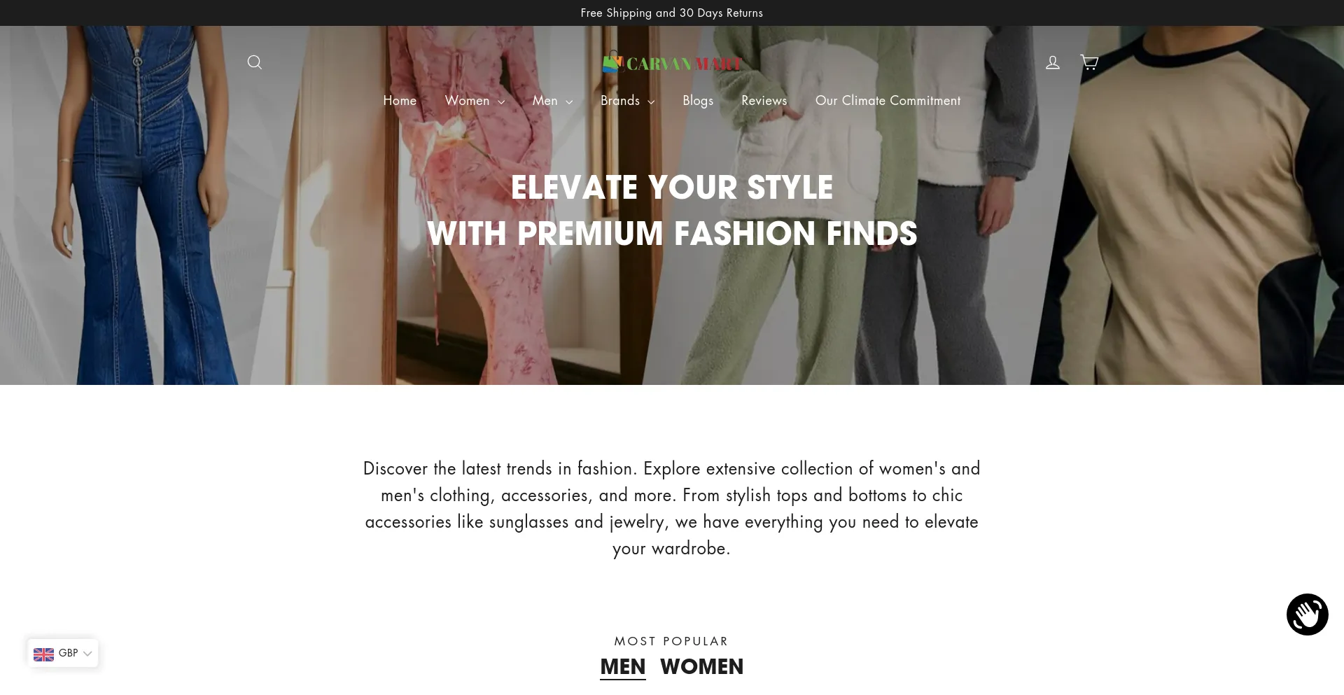Website screenshot of Carvanmart.com