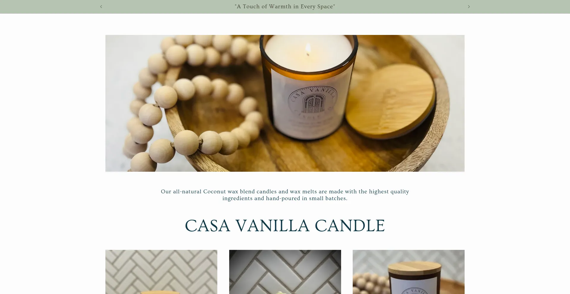 Casavanillacandle.com