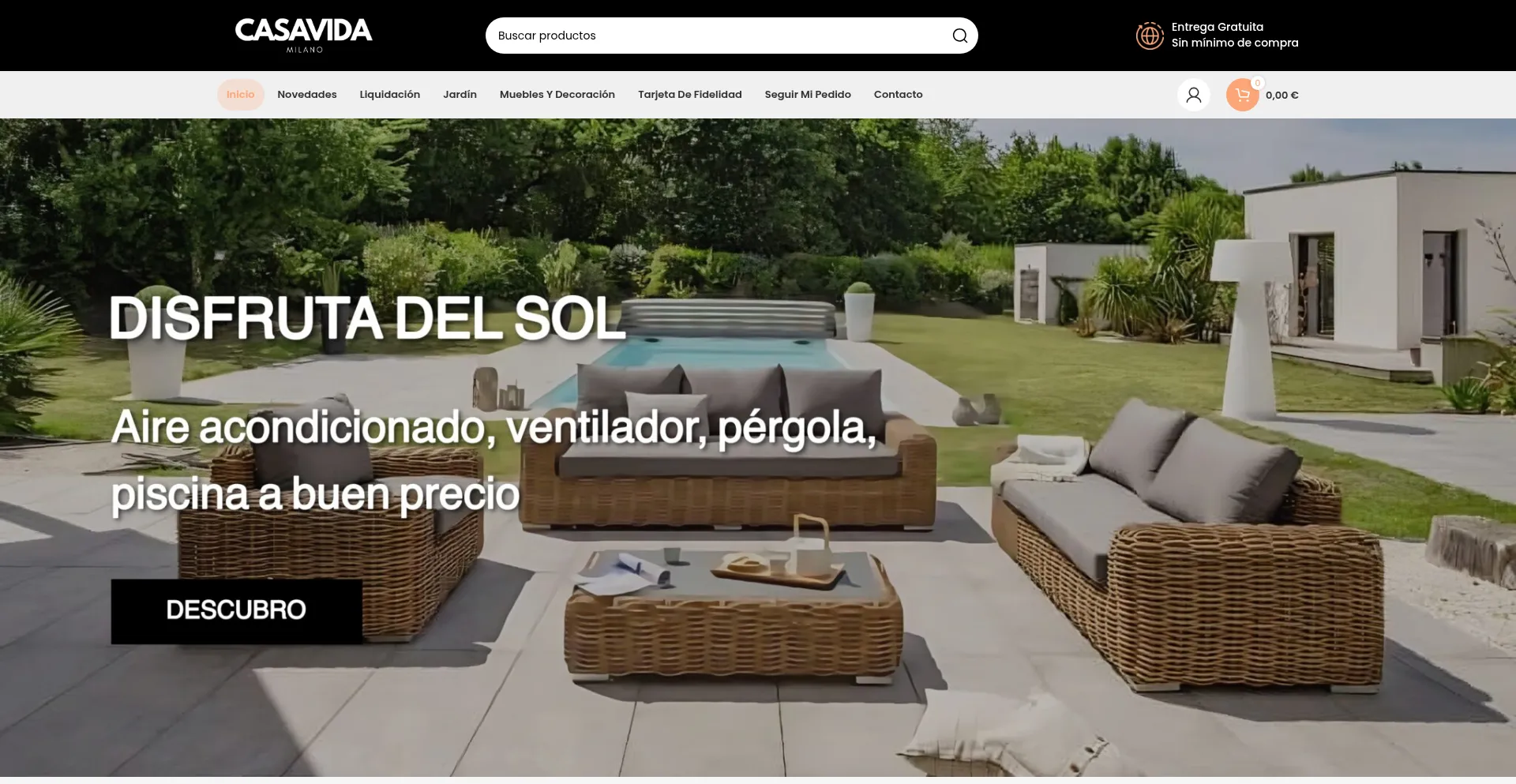 Casavida-es.com Screenshot