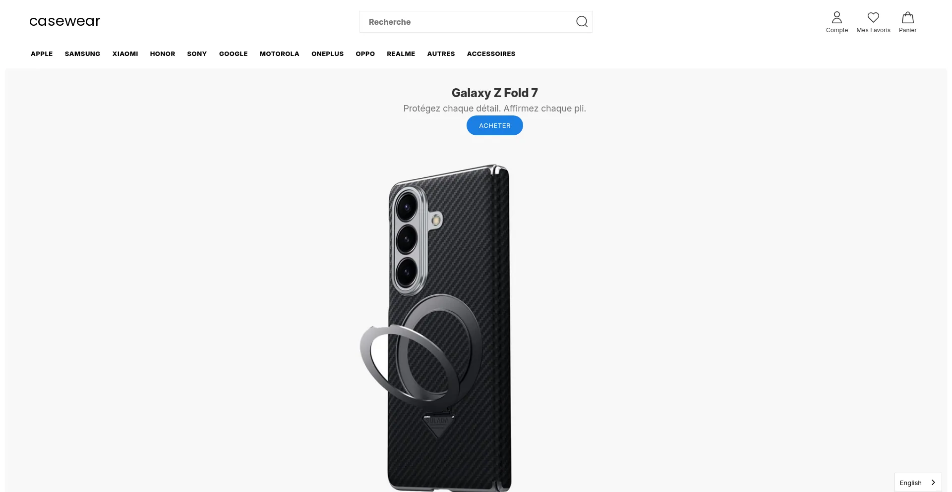 Casewear.fr Screenshot