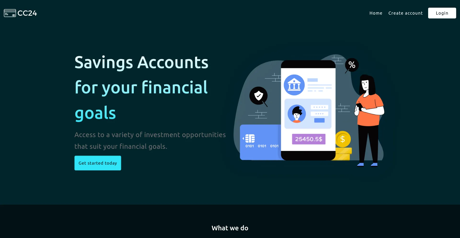 Website screenshot of Cashcard24.com