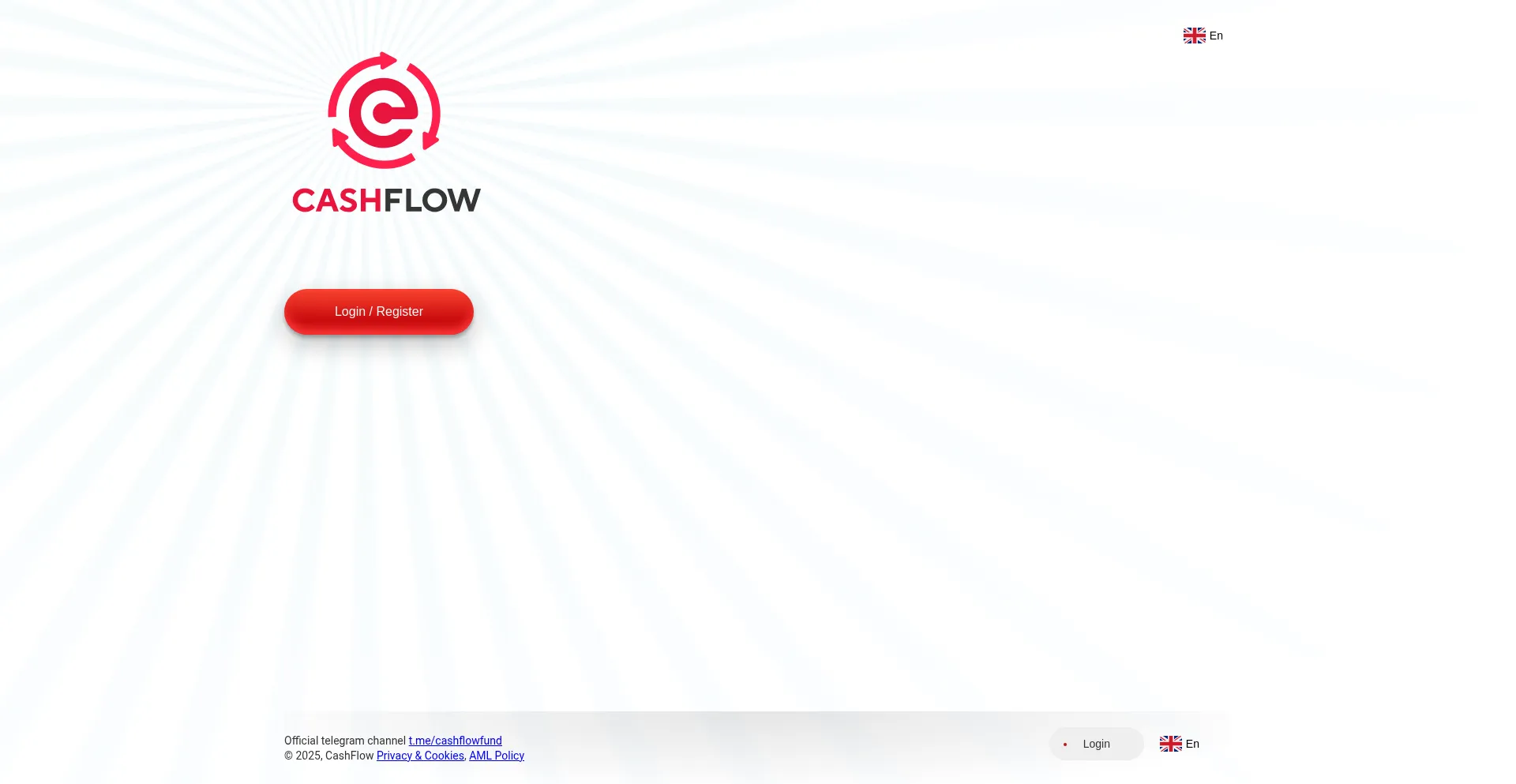 Cashflow.fund Screenshot