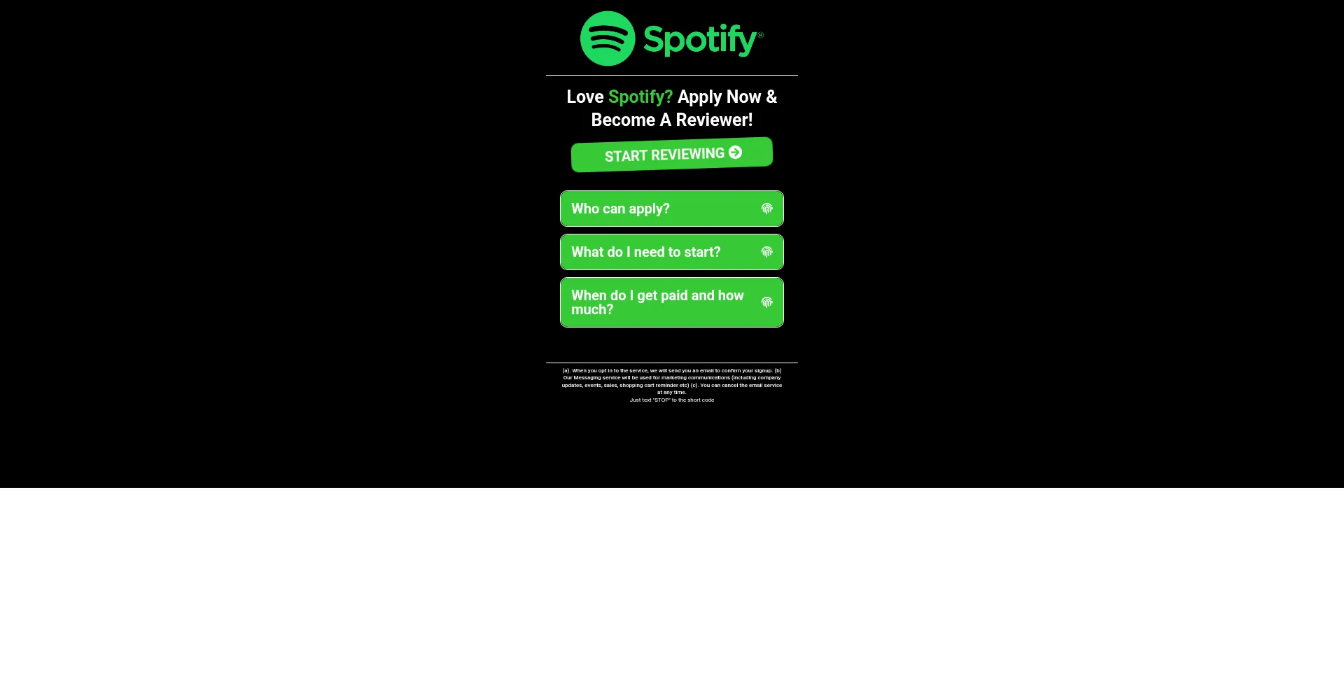 Website screenshot of Cashreviewnow.com