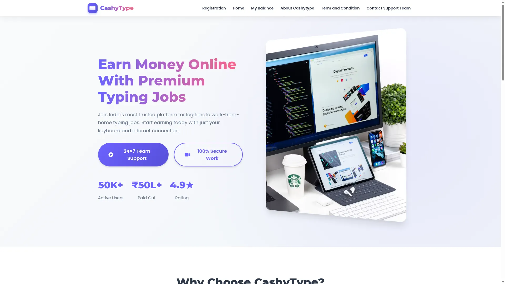 Cashytype.net.in