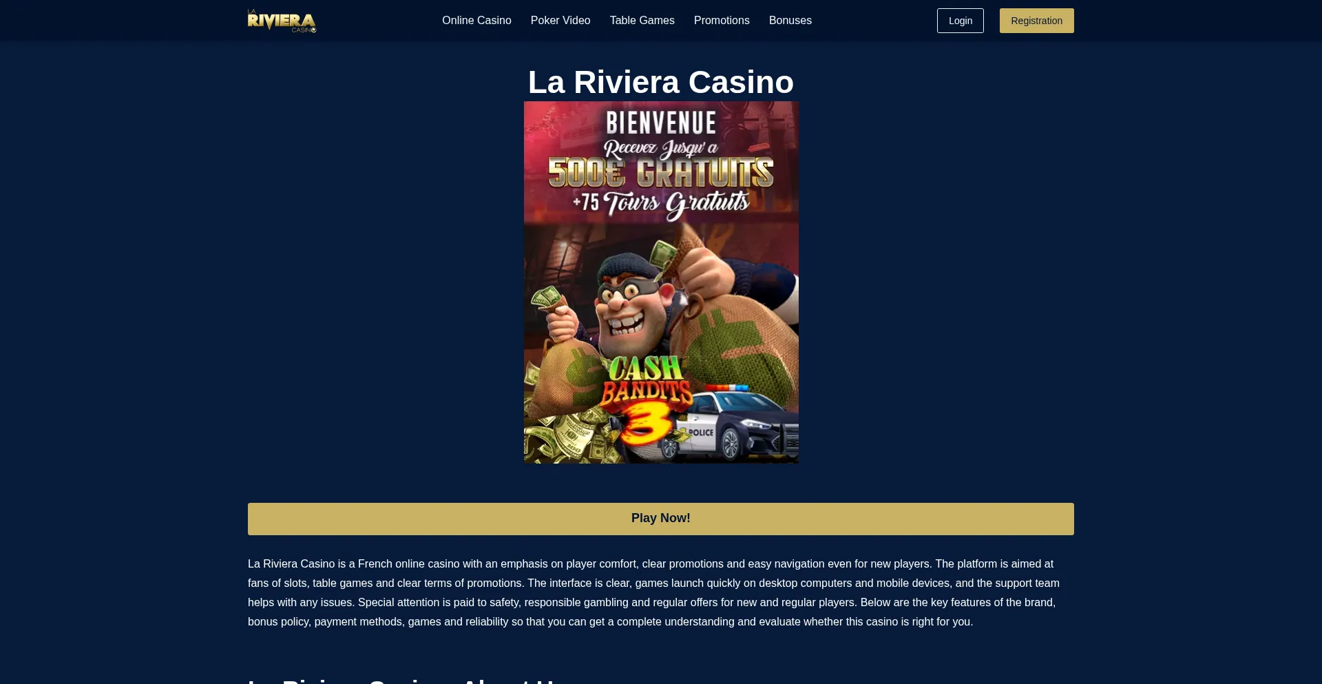 Casino-la-riviera-live.com
