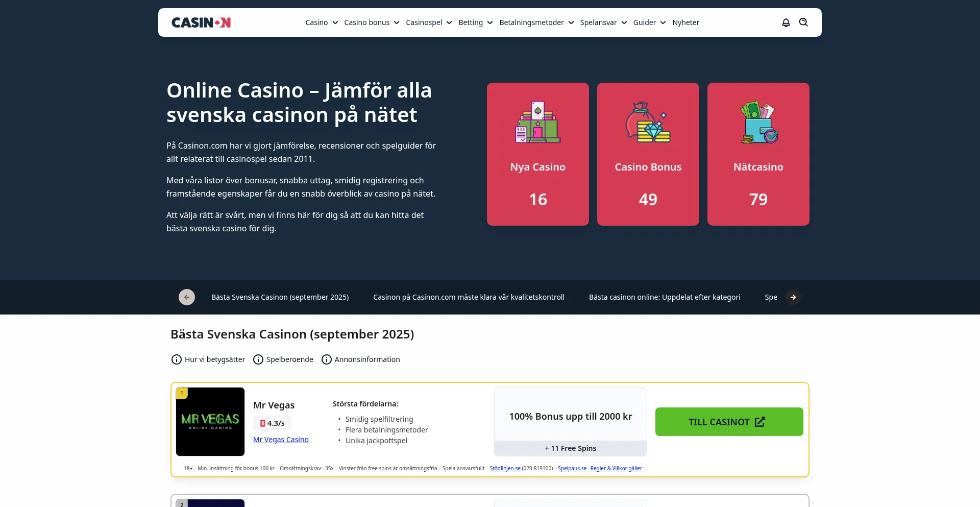 Is Casinon.com Safe?