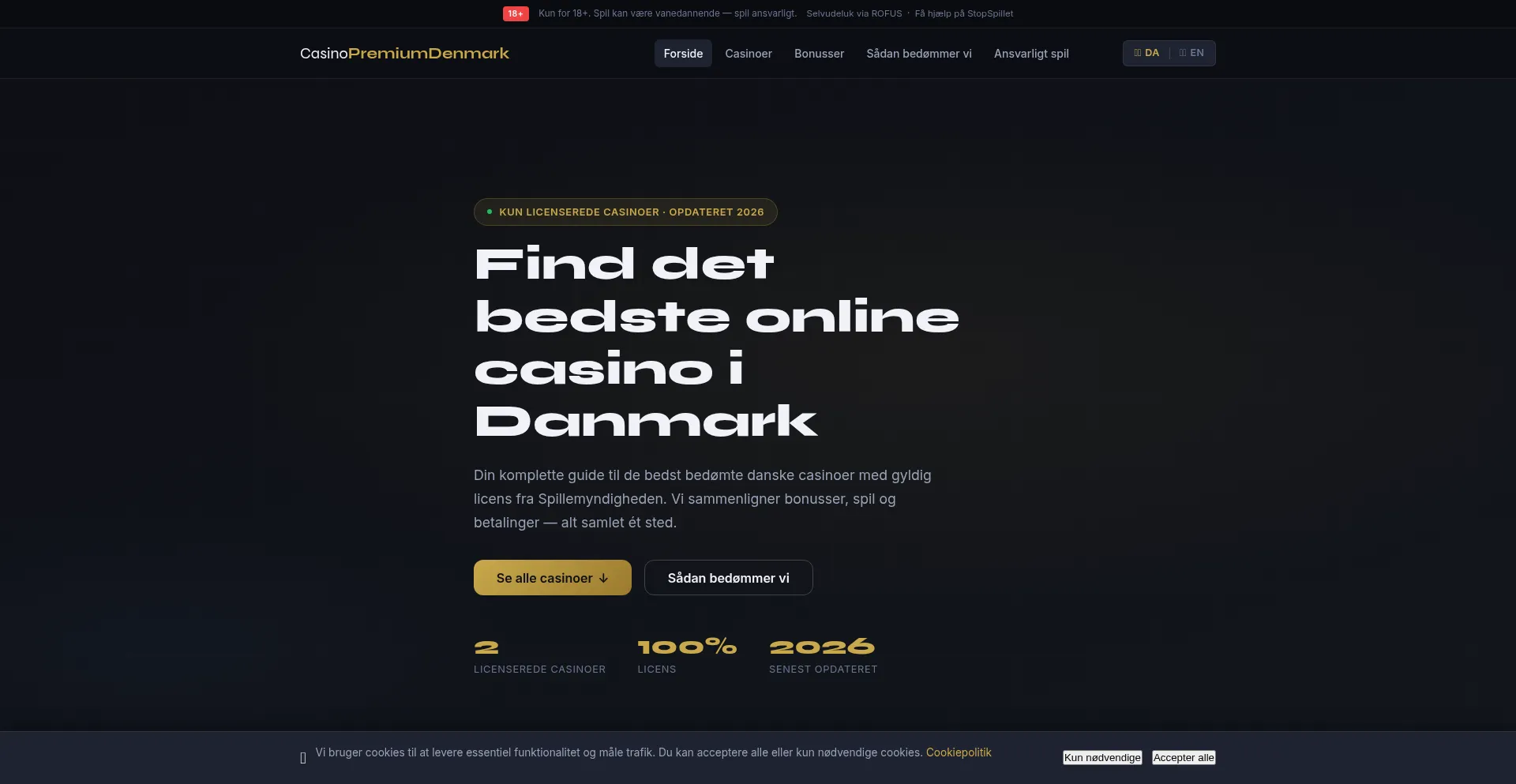 Casinopremiumdenmark.com