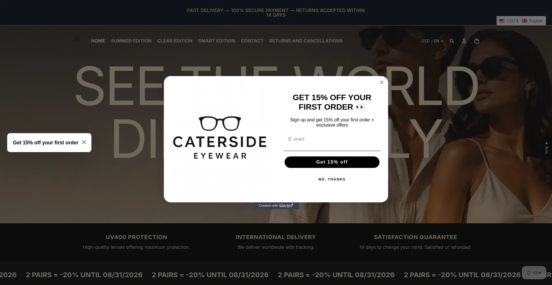 Catersideeyewear.com
