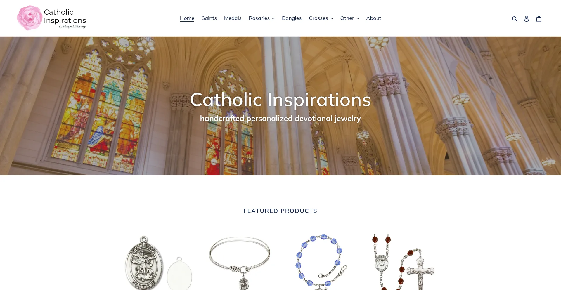Catholicinspirations.com Screenshot