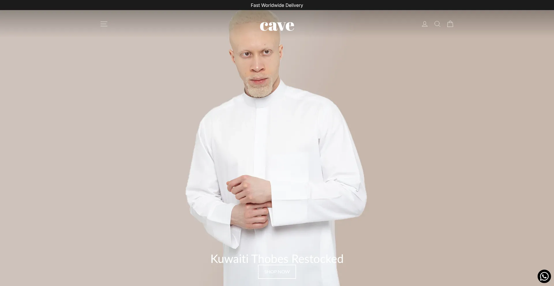 Cave-london.com Screenshot
