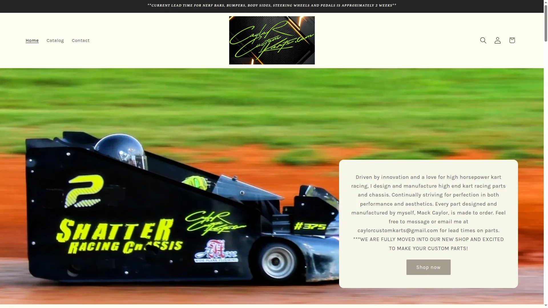 Caylorcustomkarts.com
