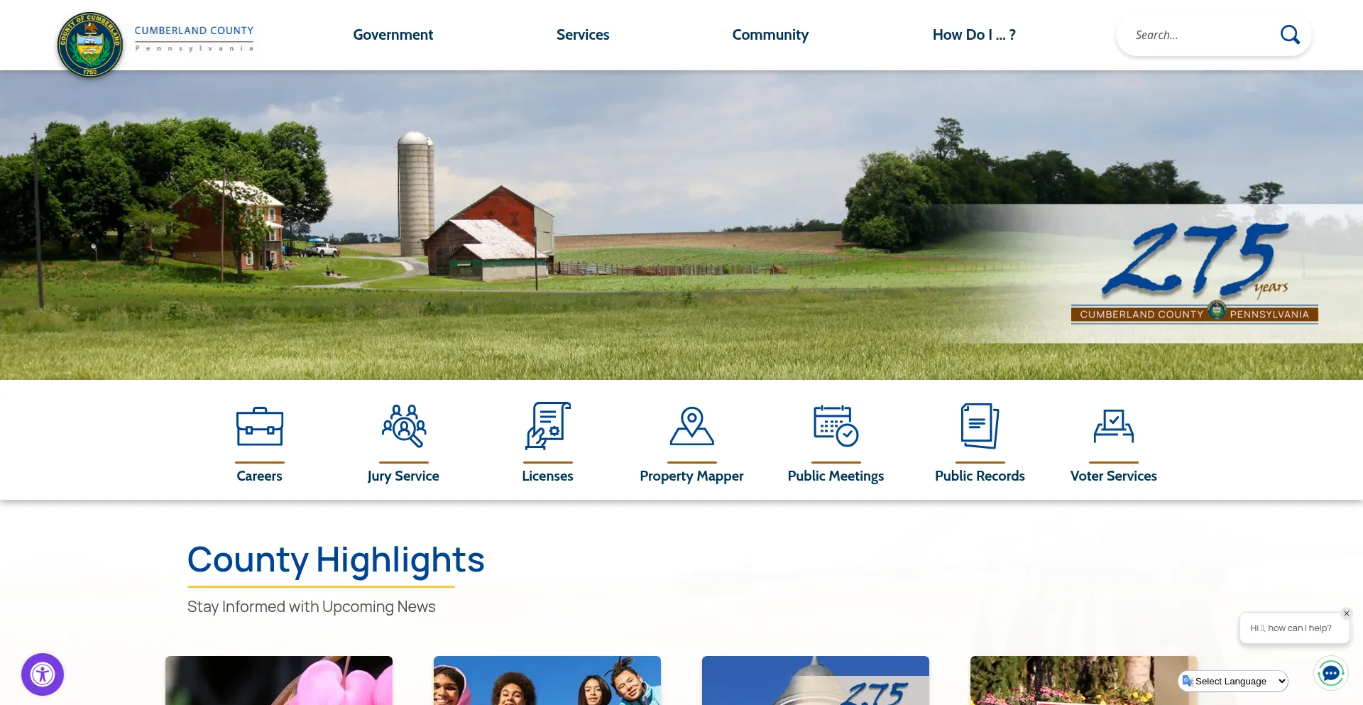 Website screenshot of Ccpa.net