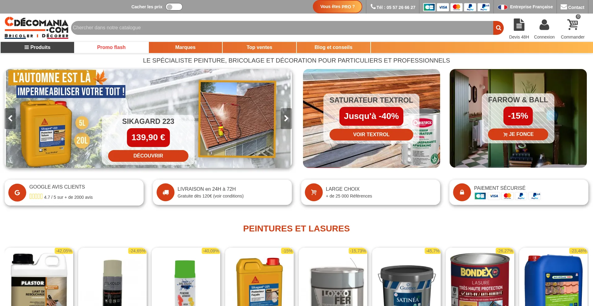 Cdecomania.com Screenshot