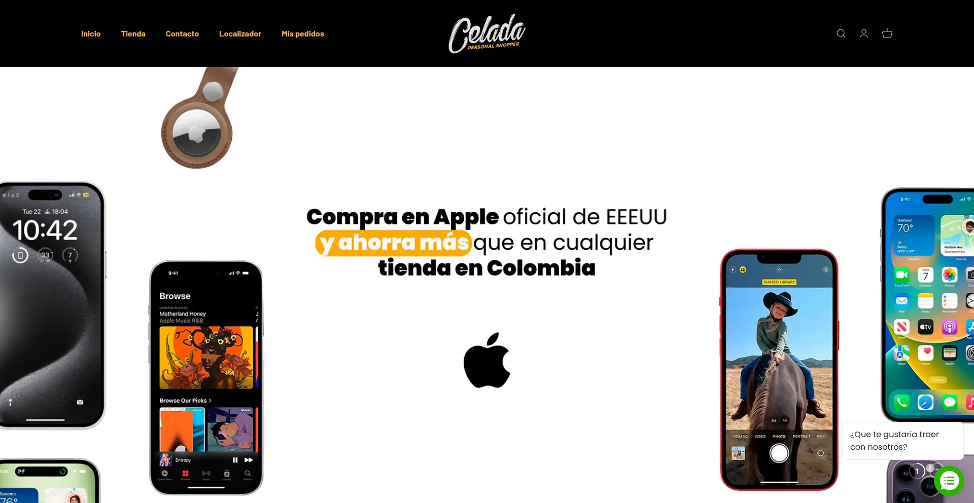 Celadashopper.com Screenshot