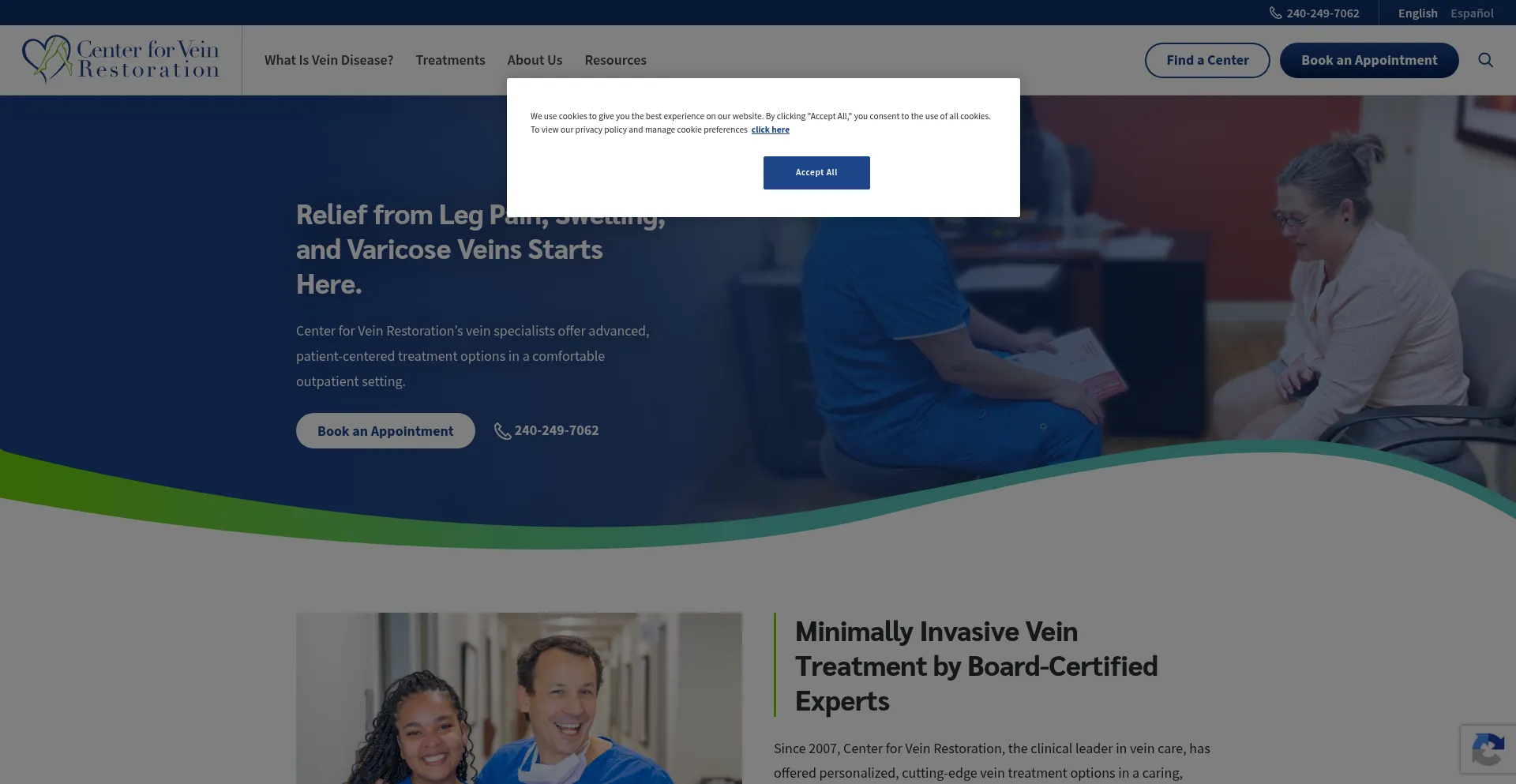 Centerforvein.com