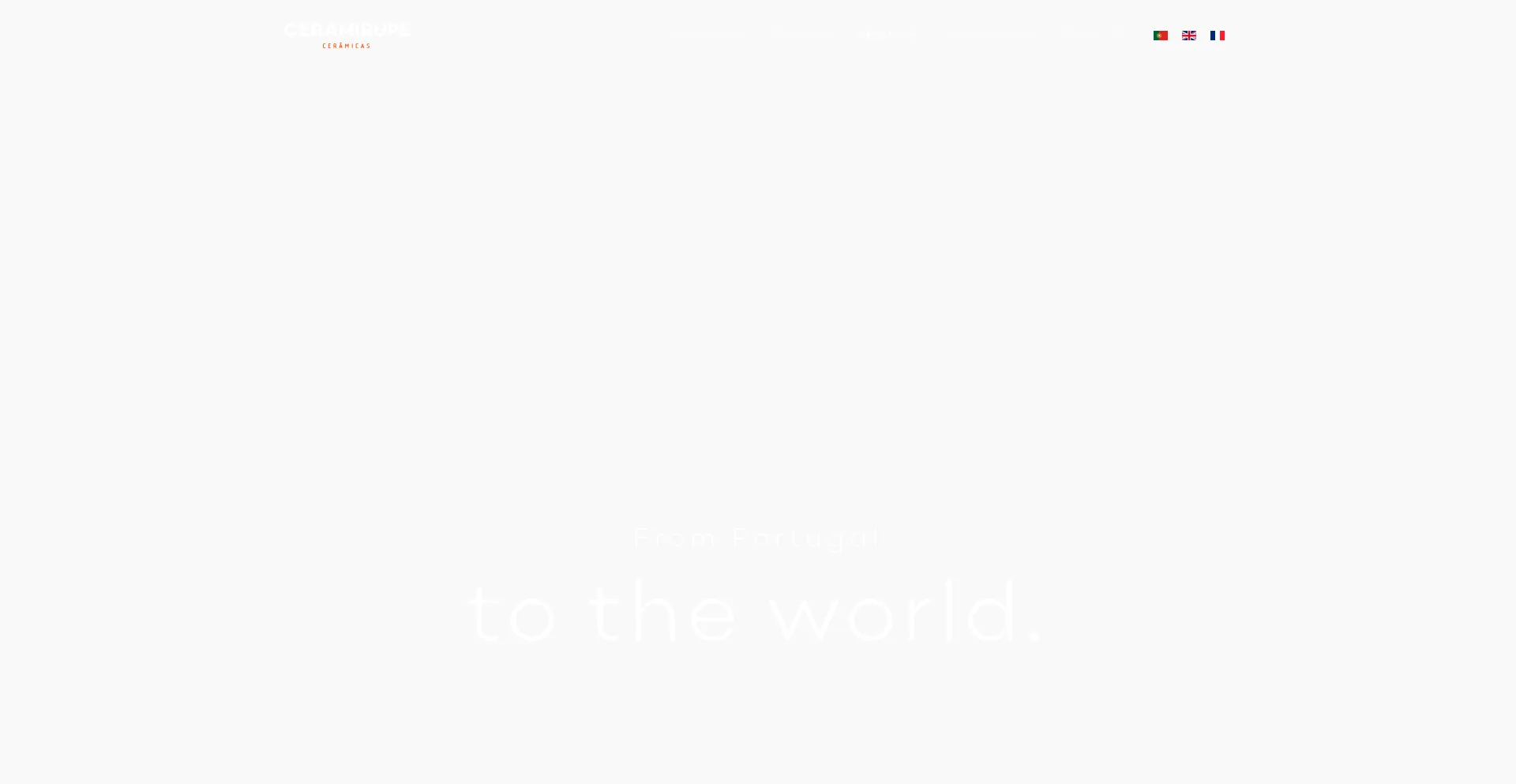 Website screenshot of Ceramirupe.com