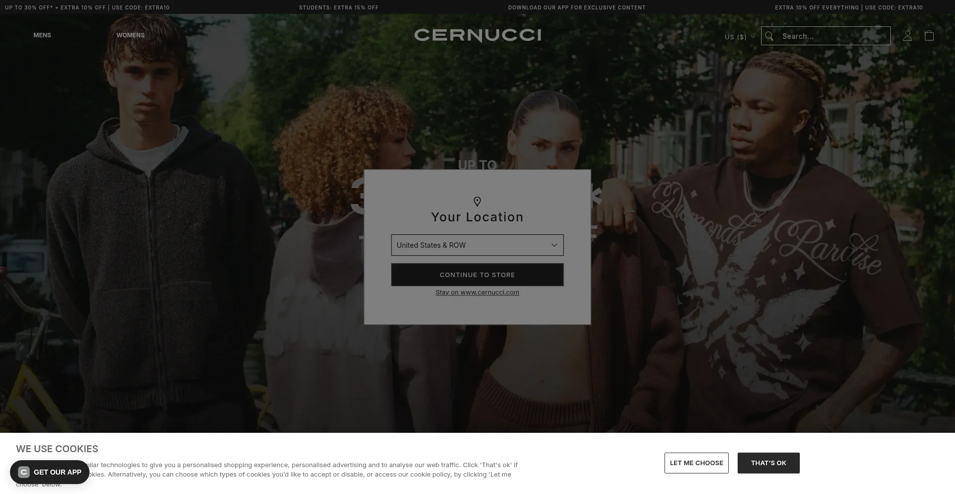 Cernucci.com Screenshot