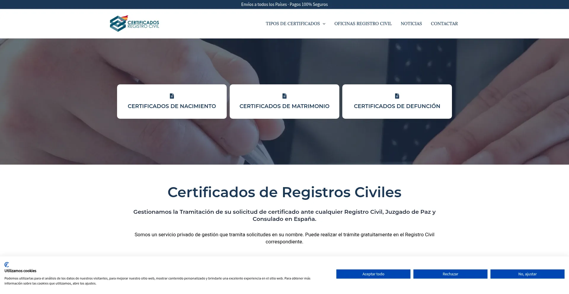 Certificadoregistrocivil.com