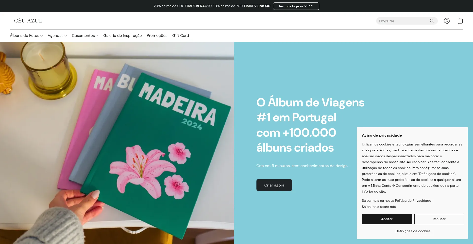 Ceu-azul.pt Screenshot