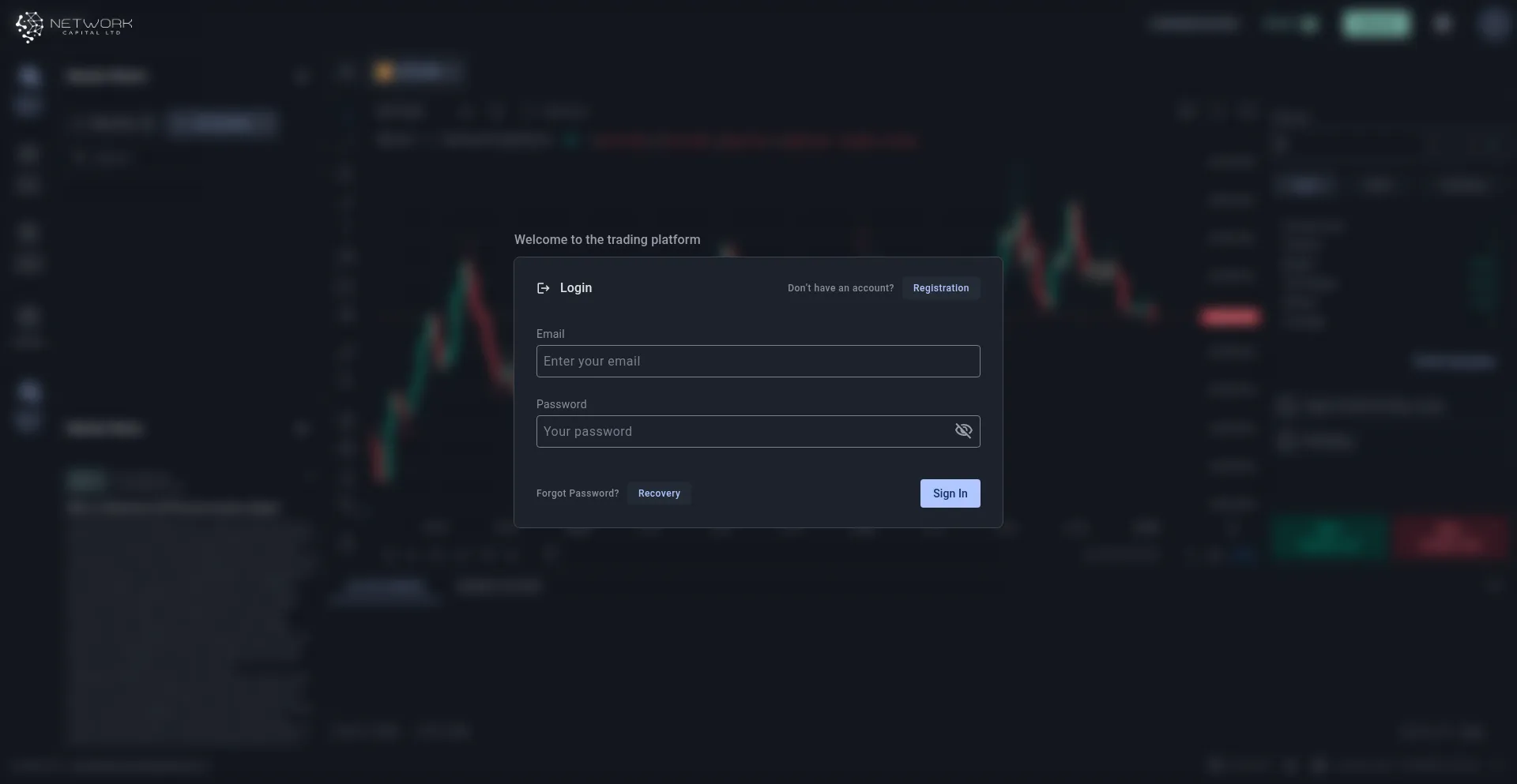 Website screenshot of Cfd.network-capital-partners.com