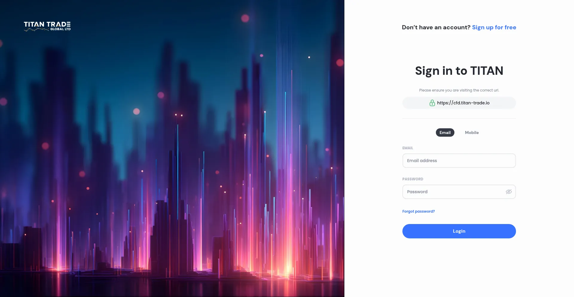 Is Cfd.titan-trade.io Safe?