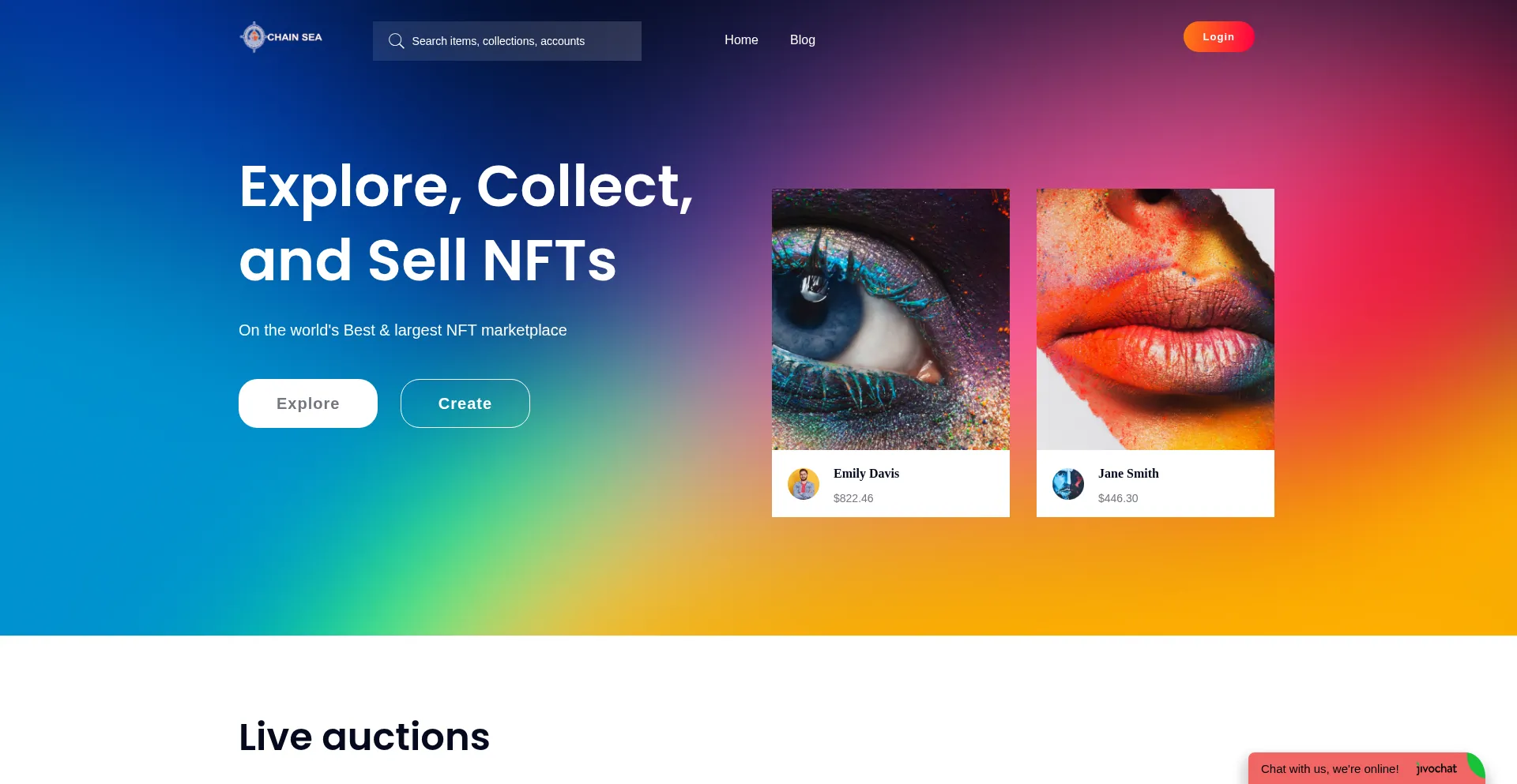 Chain-sea.com Screenshot