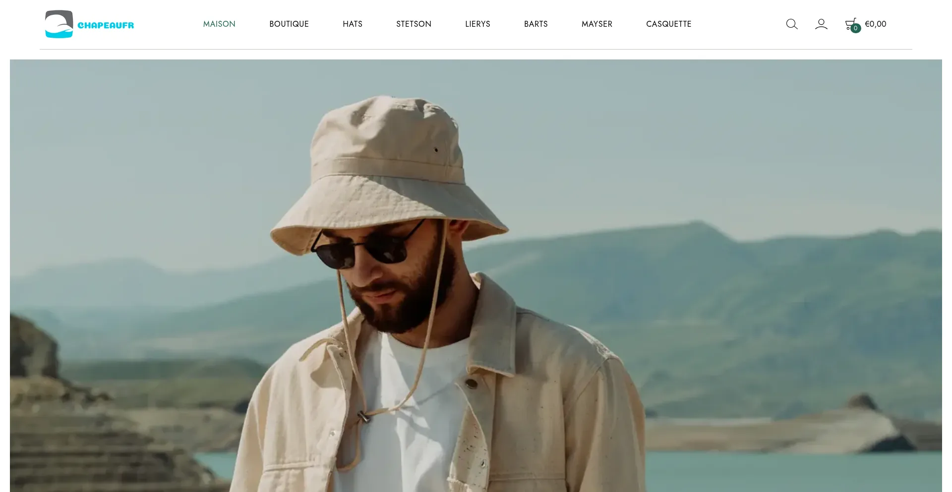 Chapeaufr.com Screenshot